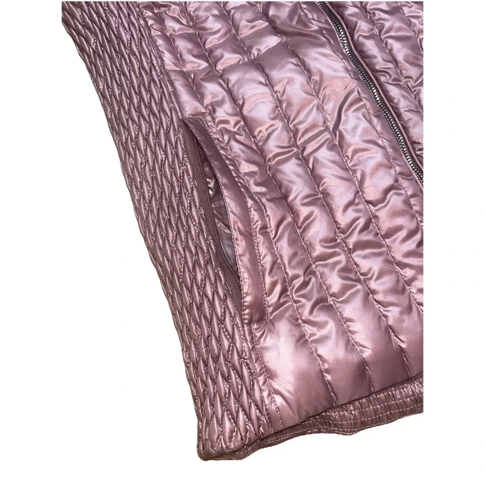 Calvin Klein Performance Small Petite Premium Down Quilted Vest  Security Pocket